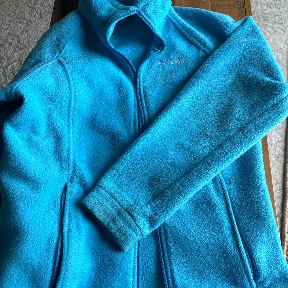 Columbia fleece light jacket